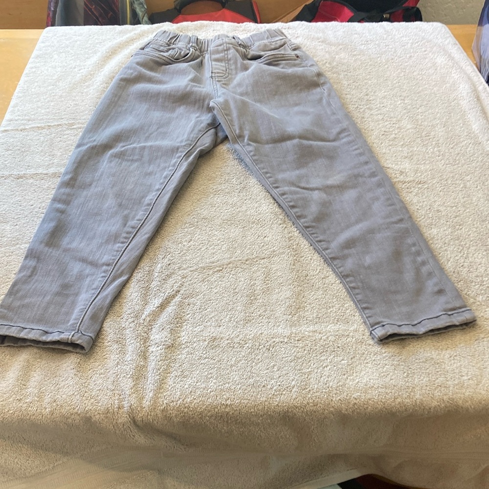 Boys Gray Casual Pants